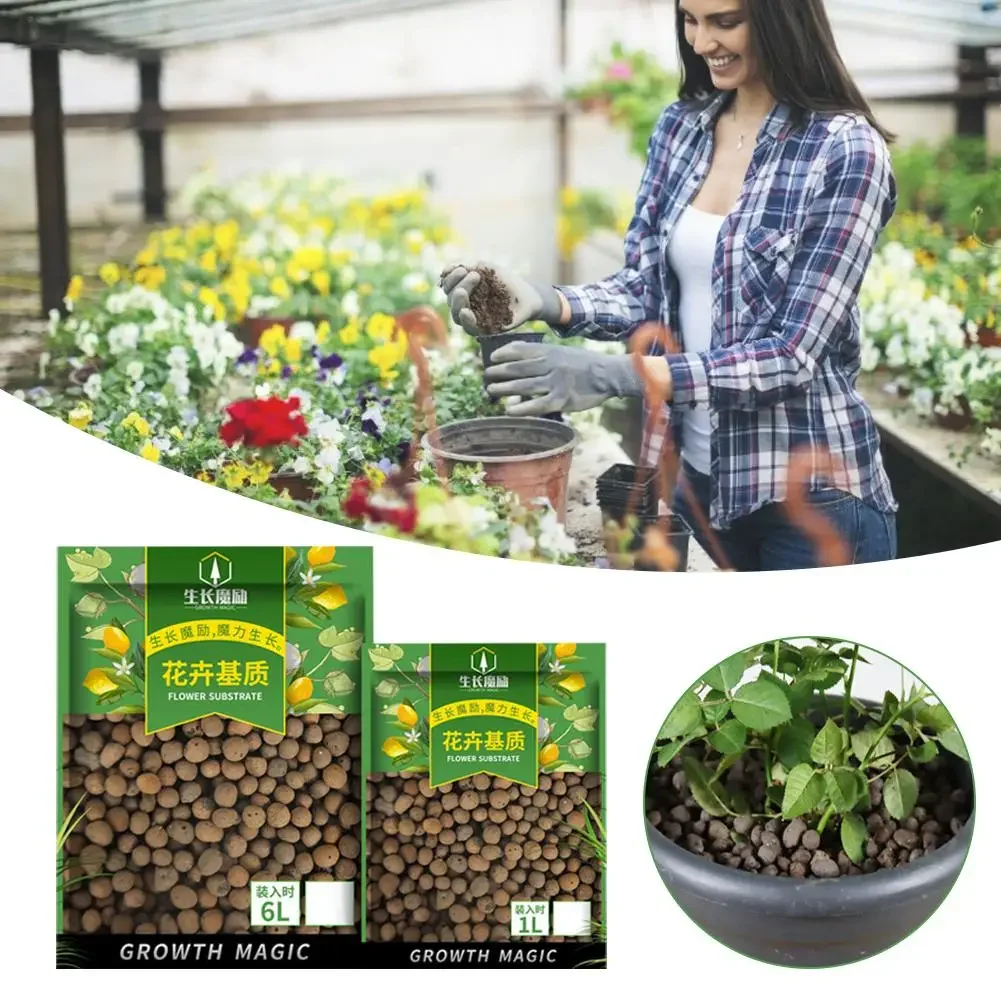 2L Organic Drainage Clay Balls - Clay Pebble Growing บทวิจารณ์และราคา